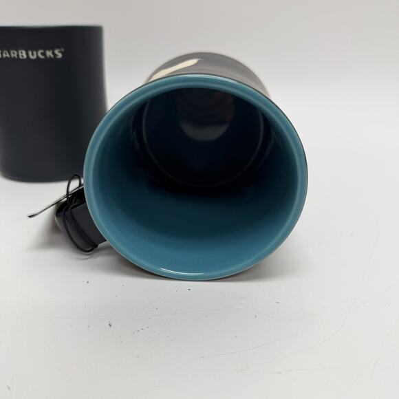 New Lot 2 Starbucks 2012 Yukon Blend Polar Bear Coffee Mug Cup 16 oz Blue Style - Picture 3 of 5